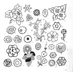 Превью 4000 motifs de fleurs et de plantes (163) (700x693, 114Kb)