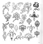 Превью 4000 motifs de fleurs et de plantes (195) (692x700, 114Kb)