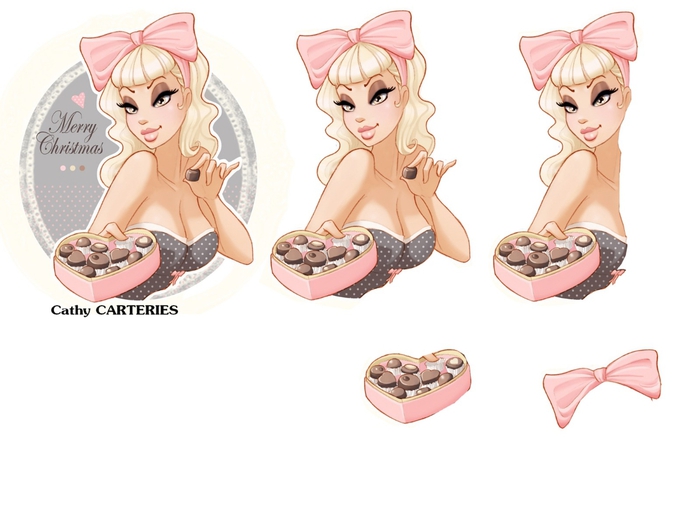 JOLIE FILLE ET CHOCOLAT (700x525, 155Kb)