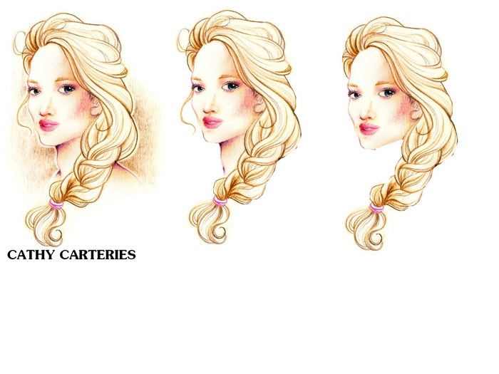 PORTRAIT BLONDE AVEC TRESSE (700x525, 148Kb)