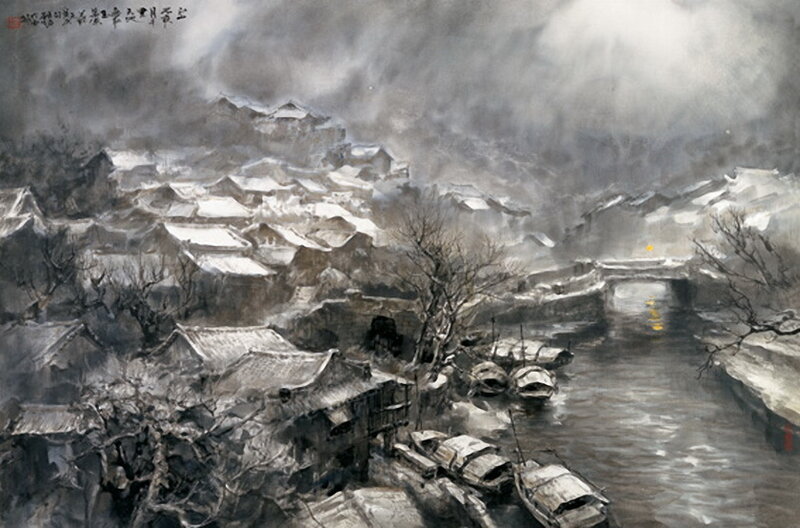 Китайская живопись - художник Zhao Wu Chao