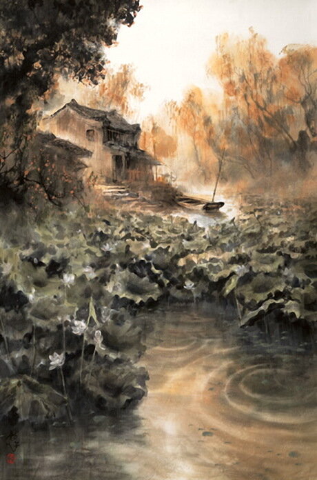 Китайская живопись - художник Zhao Wu Chao