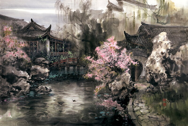 Китайская живопись - художник Zhao Wu Chao