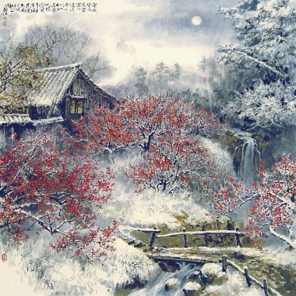 Китайская живопись - художник Zhao Wu Chao