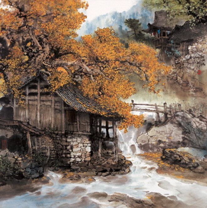 Китайская живопись - художник Zhao Wu Chao