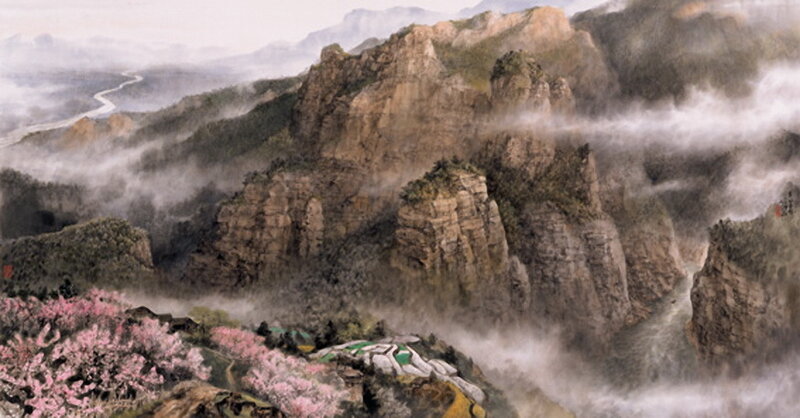 Китайская живопись - художник Zhao Wu Chao