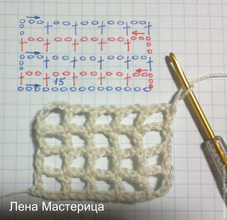 связать салфетку