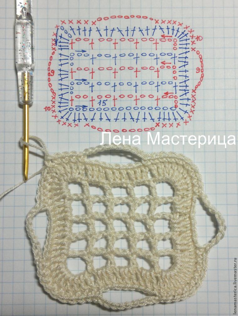 плед из мотивов