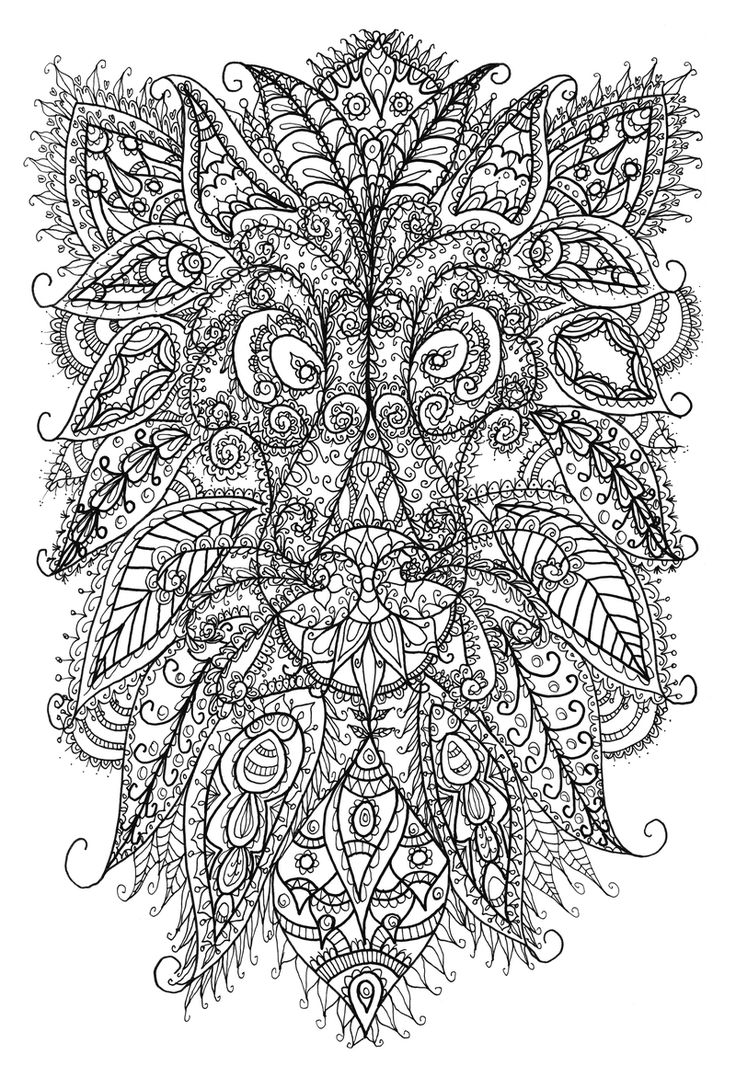 Lion Doodle by WelshPixie @ DeviantArt: 